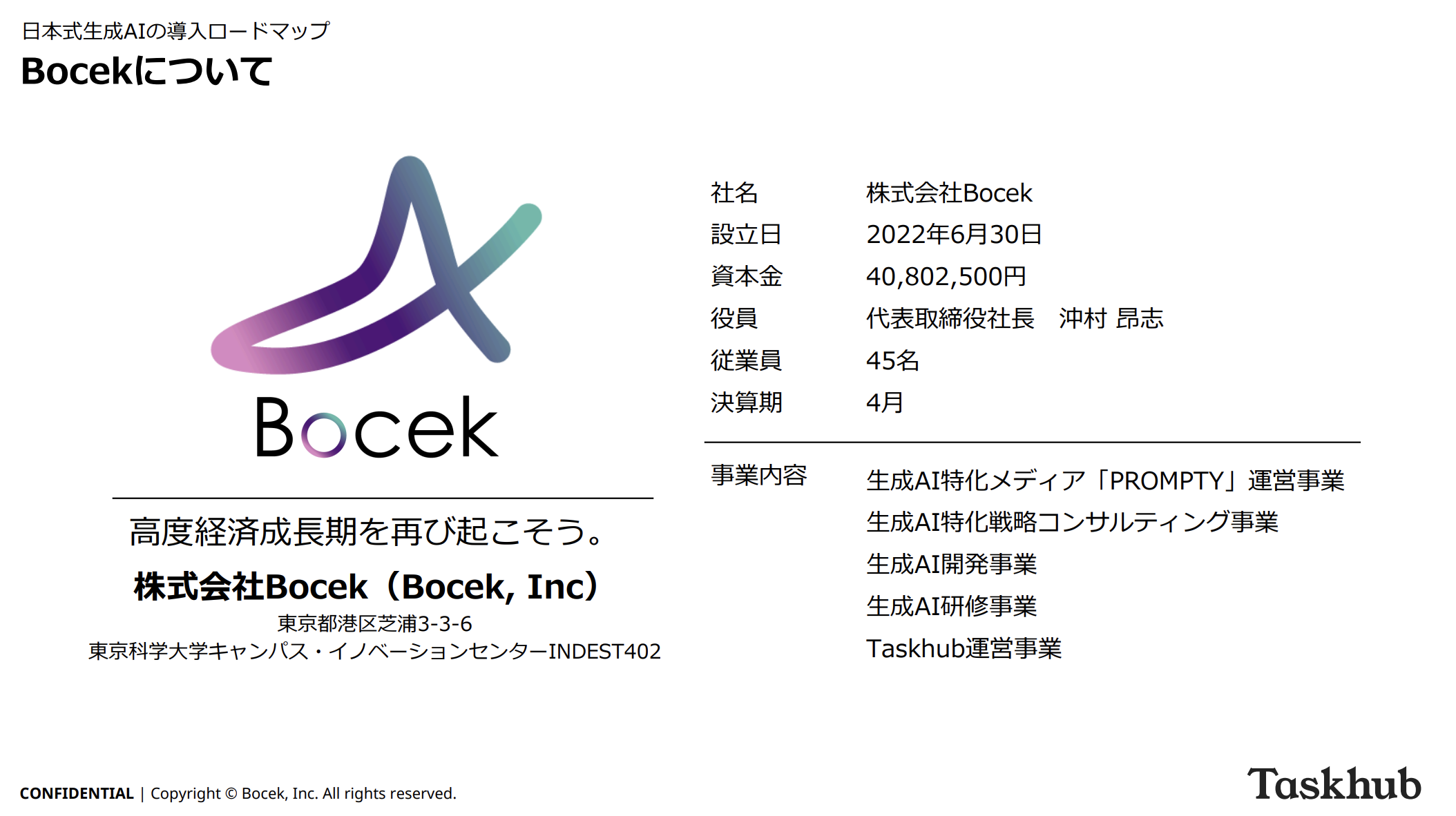 会社概要・サービス紹介資料