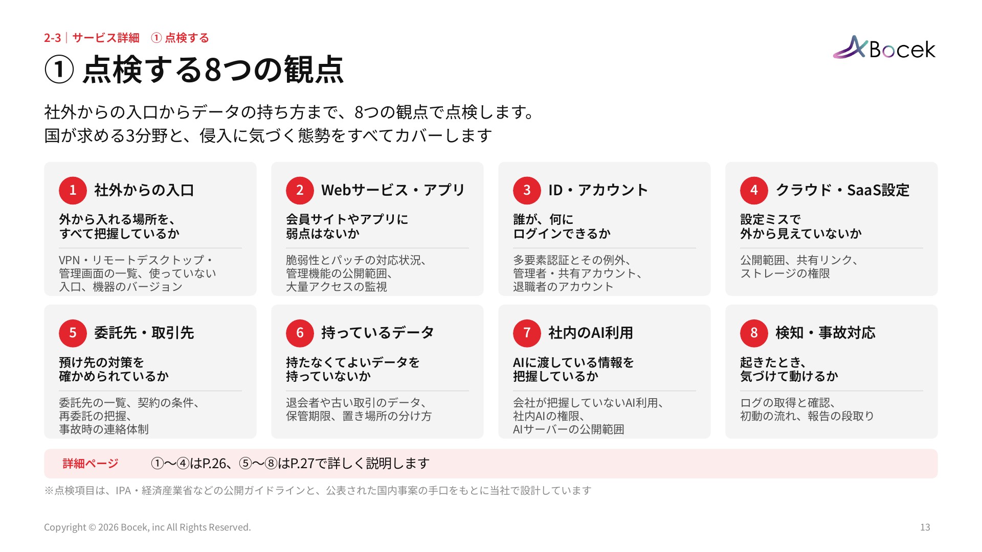 情報漏洩対策顧問サービス紹介資料